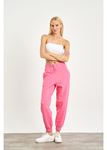 Üç İplik Jogger Pantolon-Pembe