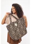 Leopar Tote Çanta